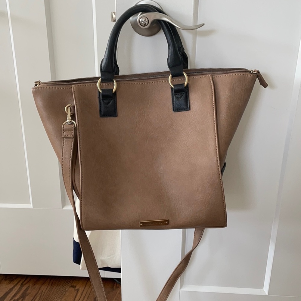 Large two toned purse